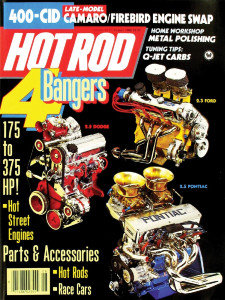 HOT ROD 1986 AUG - CHRISMAN'S COMET F/C, 4-BANGERS